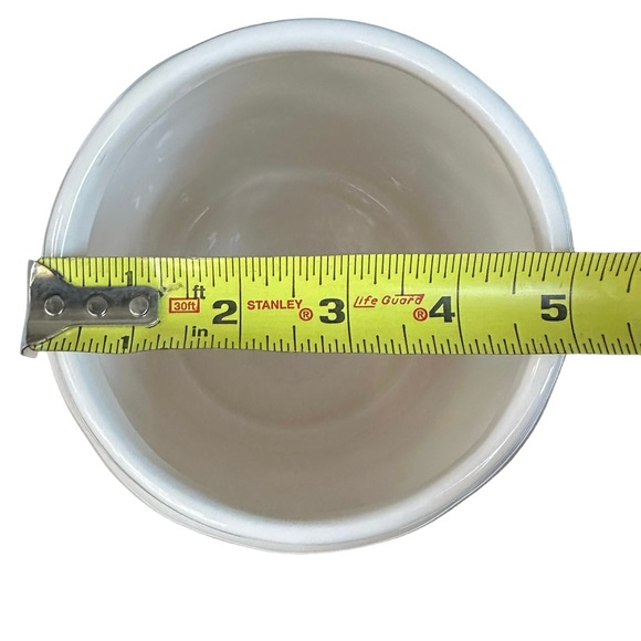 Rae Dunn FLOUR Canister White Black Large Letter Flat Lid Dimples NWT 2018 OG - Picture 15 of 15